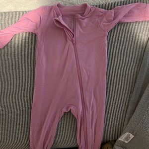 Pink Kyte Baby footed sleeper